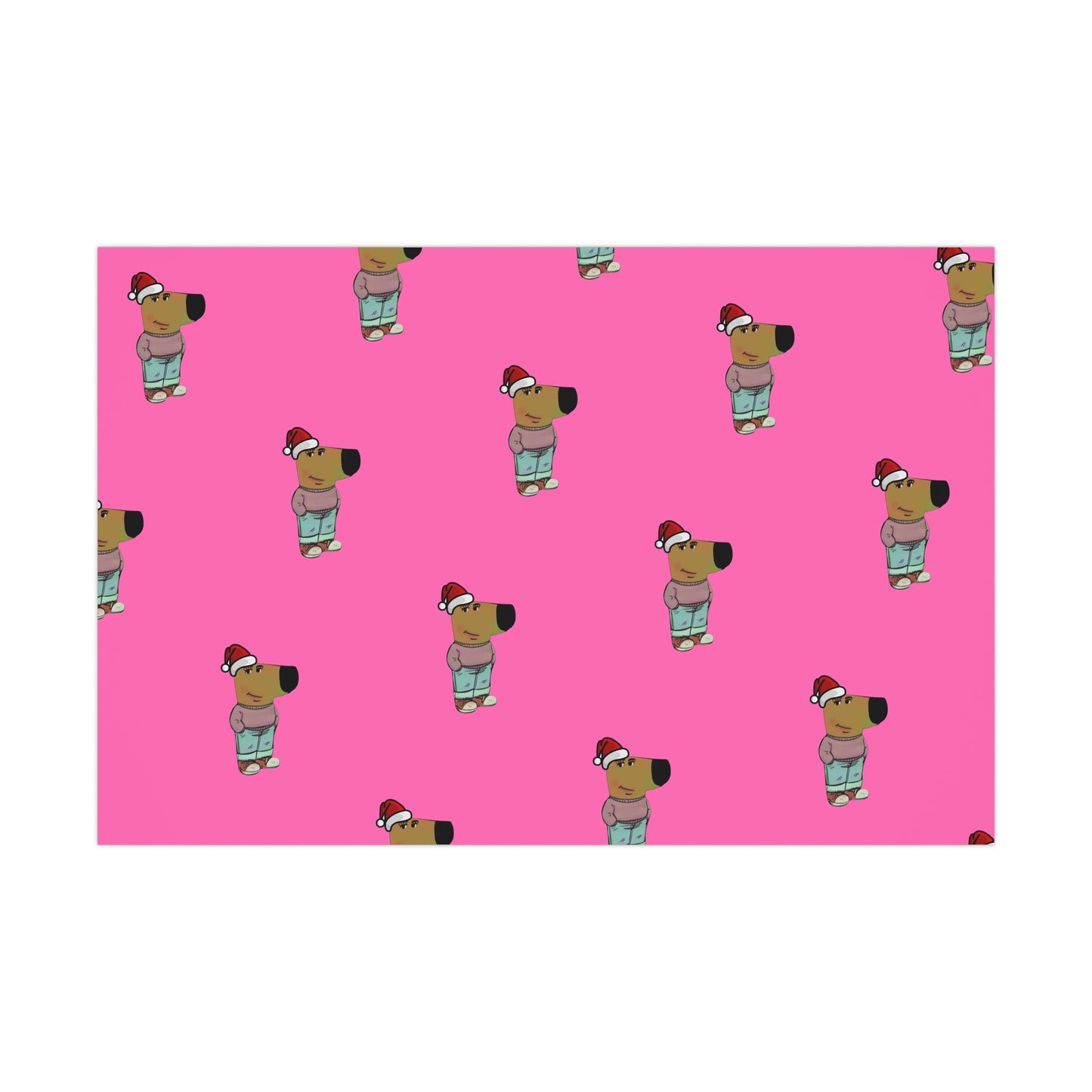 Chill Girl Christmas Wrapping Paper